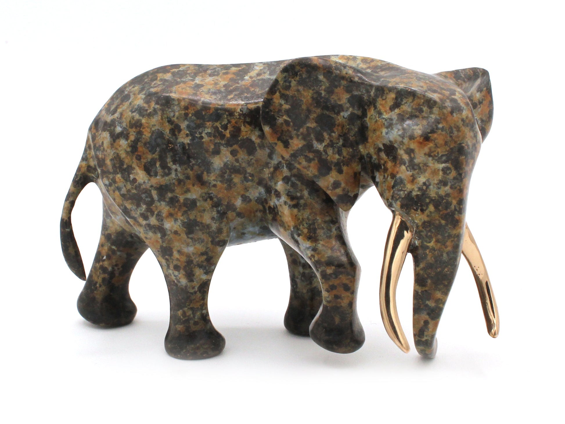 Elephant - Small-Sculpture-Michael Tatom-Sorrel Sky Gallery