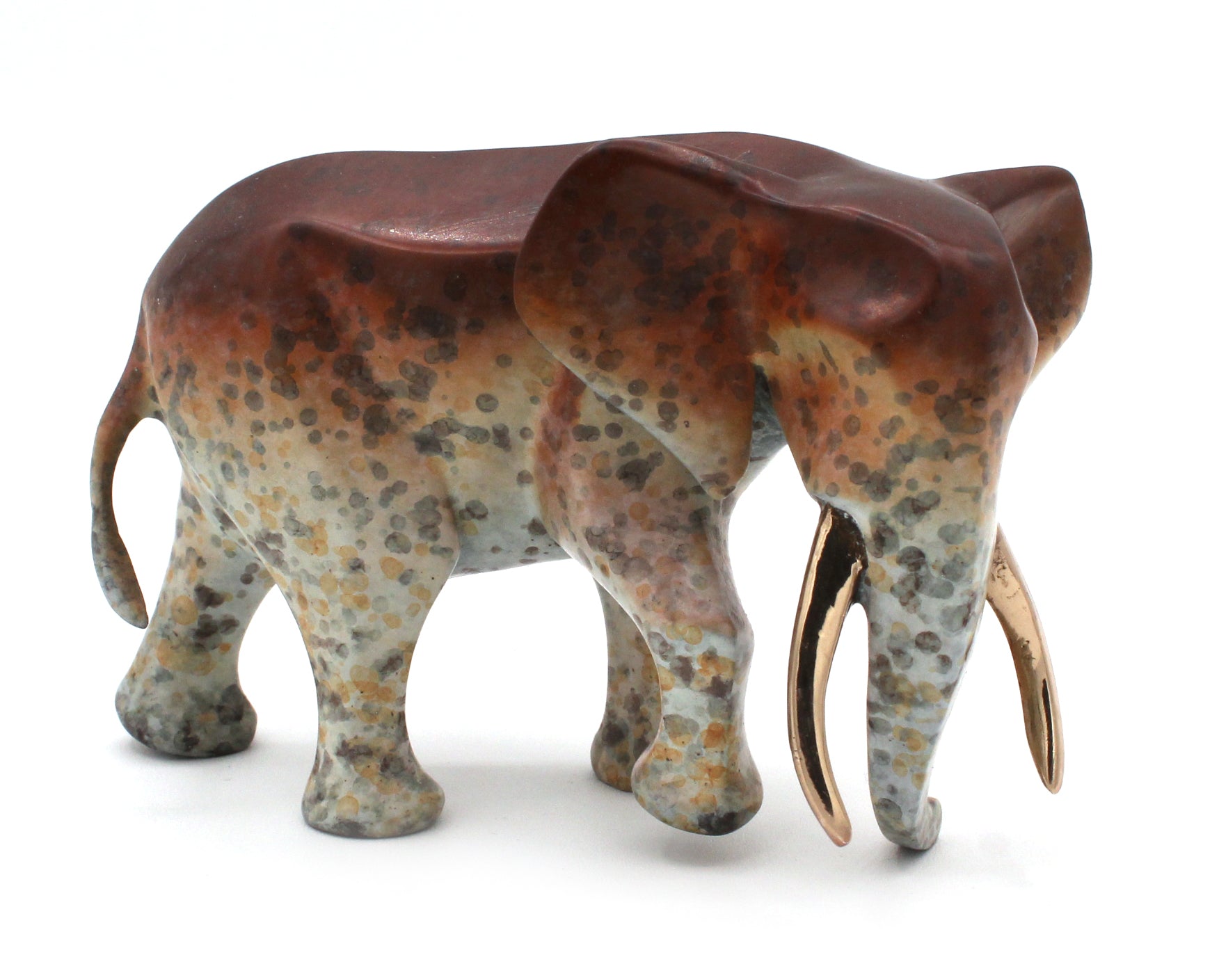 Elephant - Small-Sculpture-Michael Tatom-Sorrel Sky Gallery