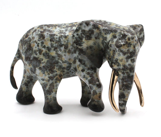 Elephant - Small-Sculpture-Michael Tatom-Sorrel Sky Gallery