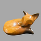 Lifesize Laying Fox Kit