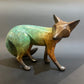 Medium Standing Fox-Sculpture-Michael Tatom-Sorrel Sky Gallery