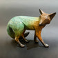 Medium Standing Fox-Sculpture-Michael Tatom-Sorrel Sky Gallery