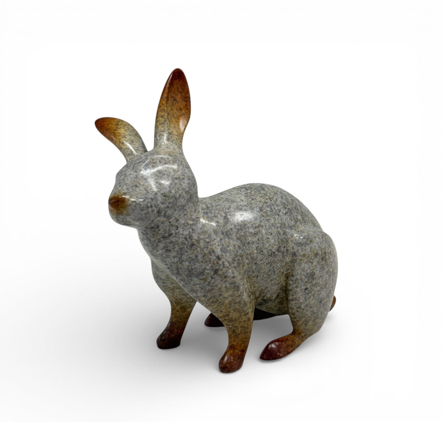 Sitting Bunny-Sculpture-Michael Tatom-Sorrel Sky Gallery