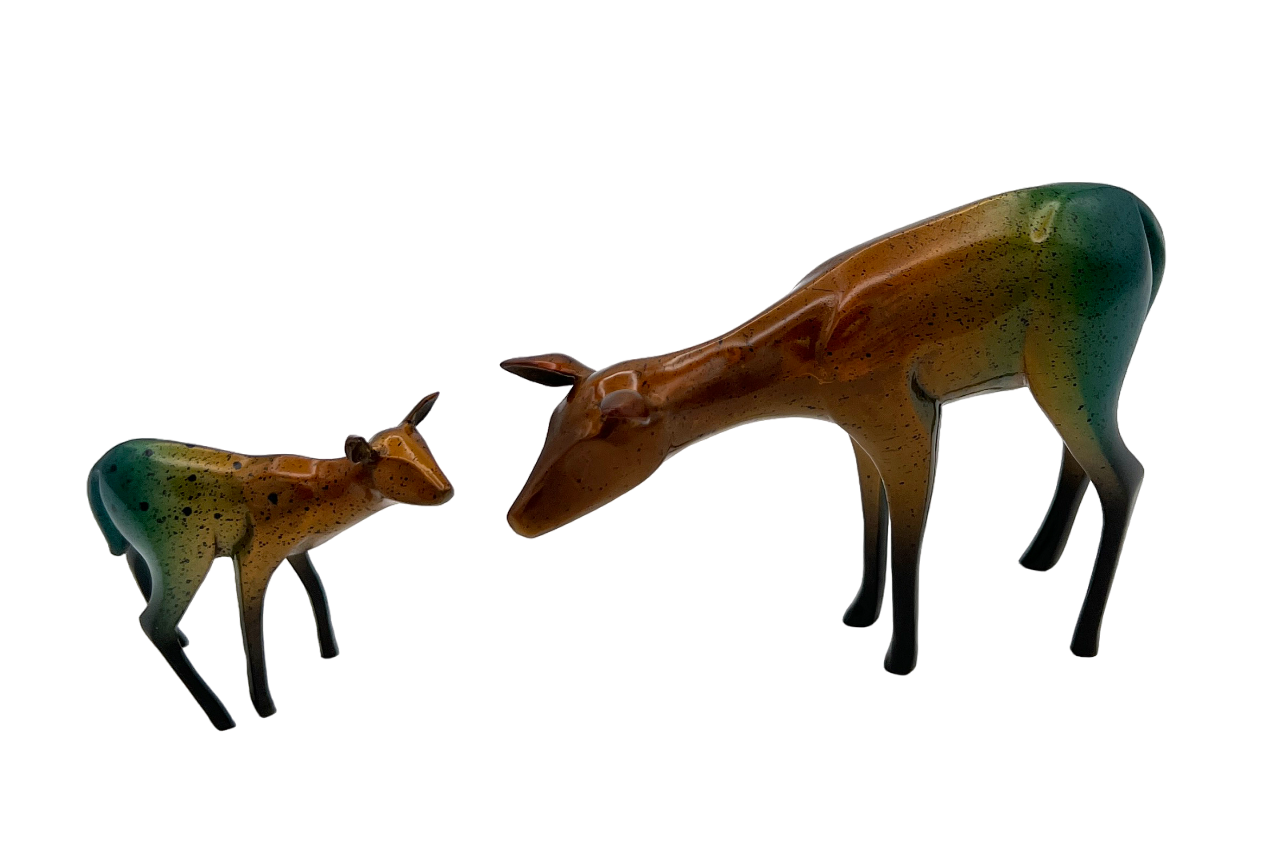 Small Doe-Sculpture-Michael Tatom-Sorrel Sky Gallery