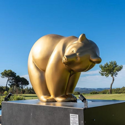 074 Salmon n°1-Sculpture-Michel Bassompierre-Sorrel Sky Gallery