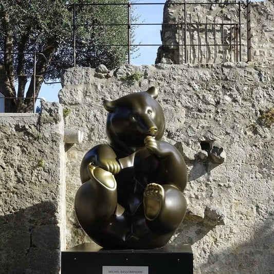 110 Honey No. 5-Sculpture-Michel Bassompierre-Sorrel Sky Gallery