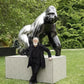 152 The Silver Back No.7-Sculpture-Michel Bassompierre-Sorrel Sky Gallery