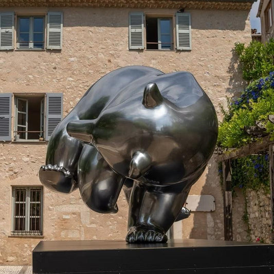 187 The Pursued-Sculpture-Michel Bassompierre-Sorrel Sky Gallery