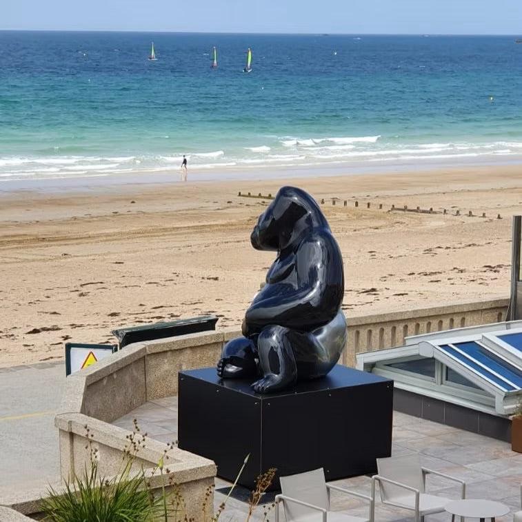 190 The Patriarch No.1-Sculpture-Michel Bassompierre-Sorrel Sky Gallery