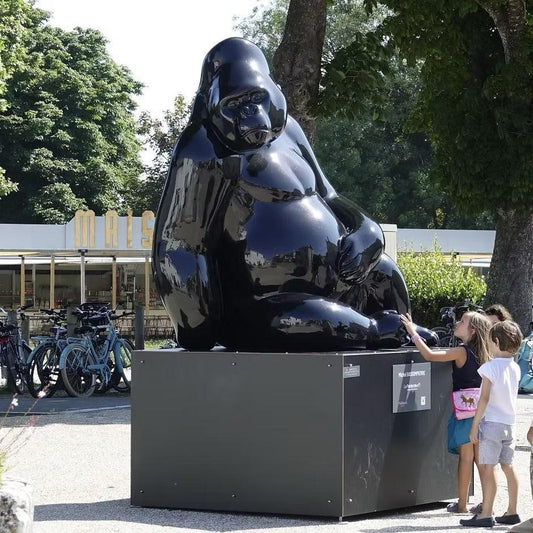 190 The Patriarch No.1-Sculpture-Michel Bassompierre-Sorrel Sky Gallery