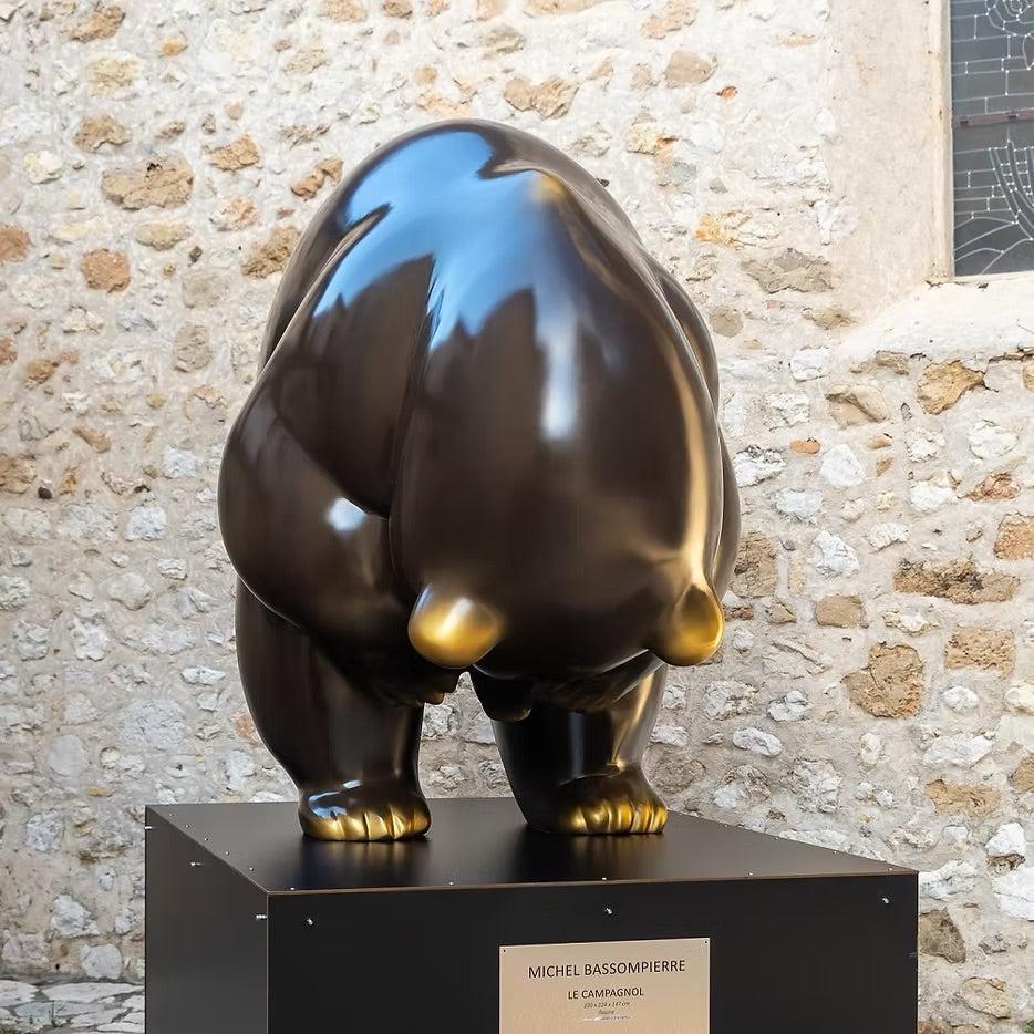 209 Vole No. 1-Sculpture-Michel Bassompierre-Sorrel Sky Gallery