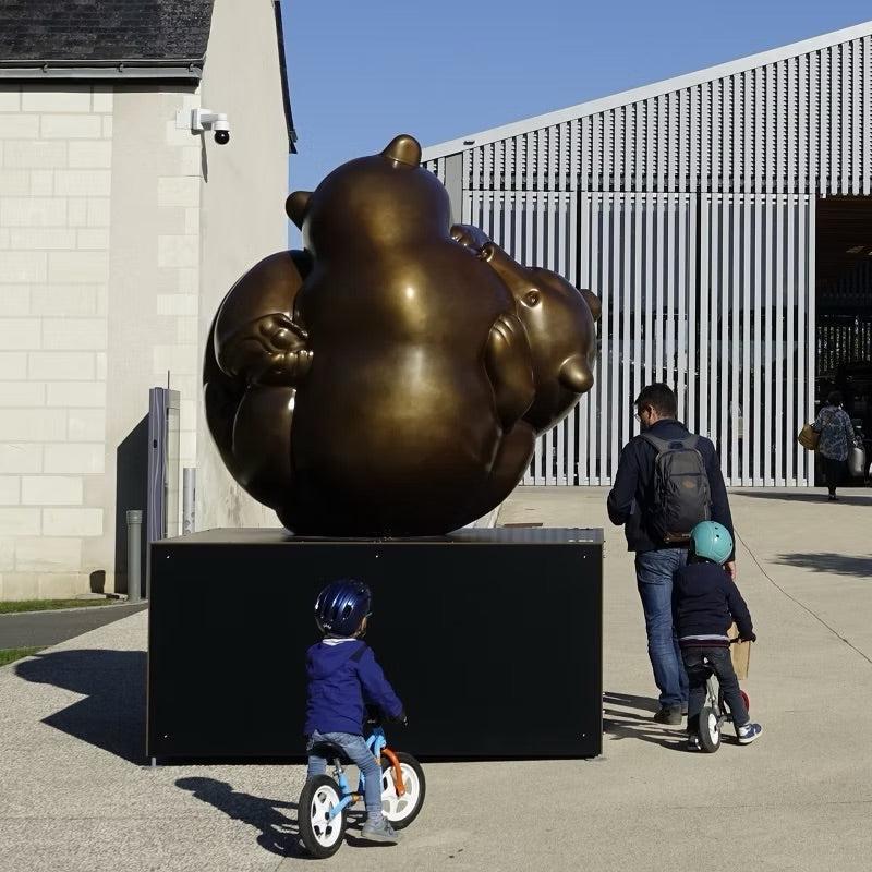211 The Game No.3-Sculpture-Michel Bassompierre-Sorrel Sky Gallery