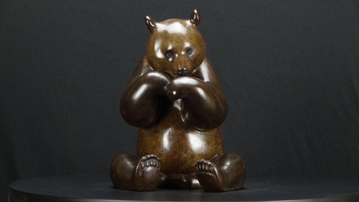 Bamboos No. 1 | Les Bambous n°1-Sculpture-Michel Bassompierre-Sorrel Sky Gallery