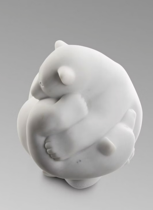La Boule de Neige n°3-Sculpture-Michel Bassompierre-Sorrel Sky Gallery