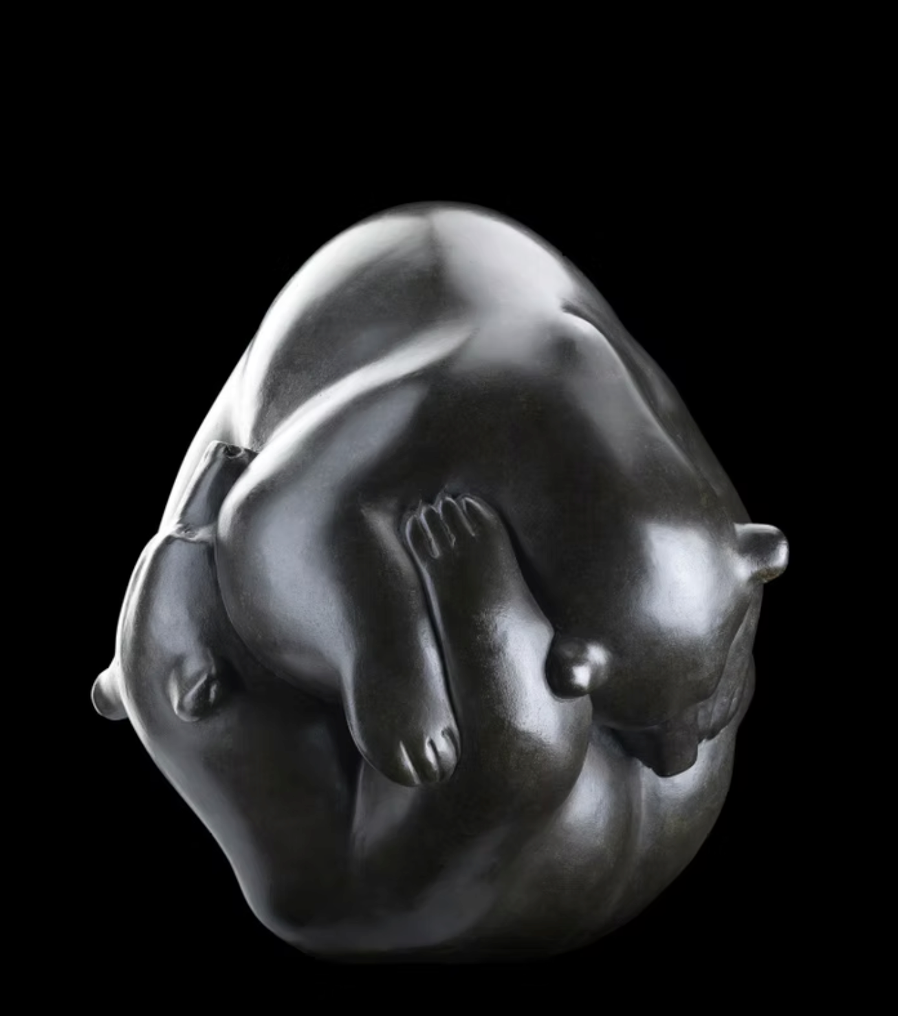Le Jeu n°2 / The Game n°2-Sculpture-Michel Bassompierre-Sorrel Sky Gallery
