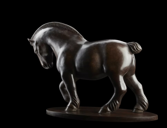 Le Labour n°1-Sculpture-Michel Bassompierre-Sorrel Sky Gallery