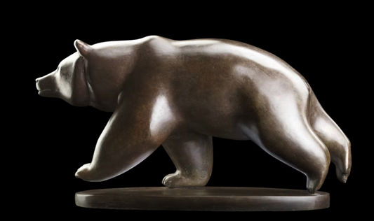 Les Saumons n°5-Sculpture-Michel Bassompierre-Sorrel Sky Gallery