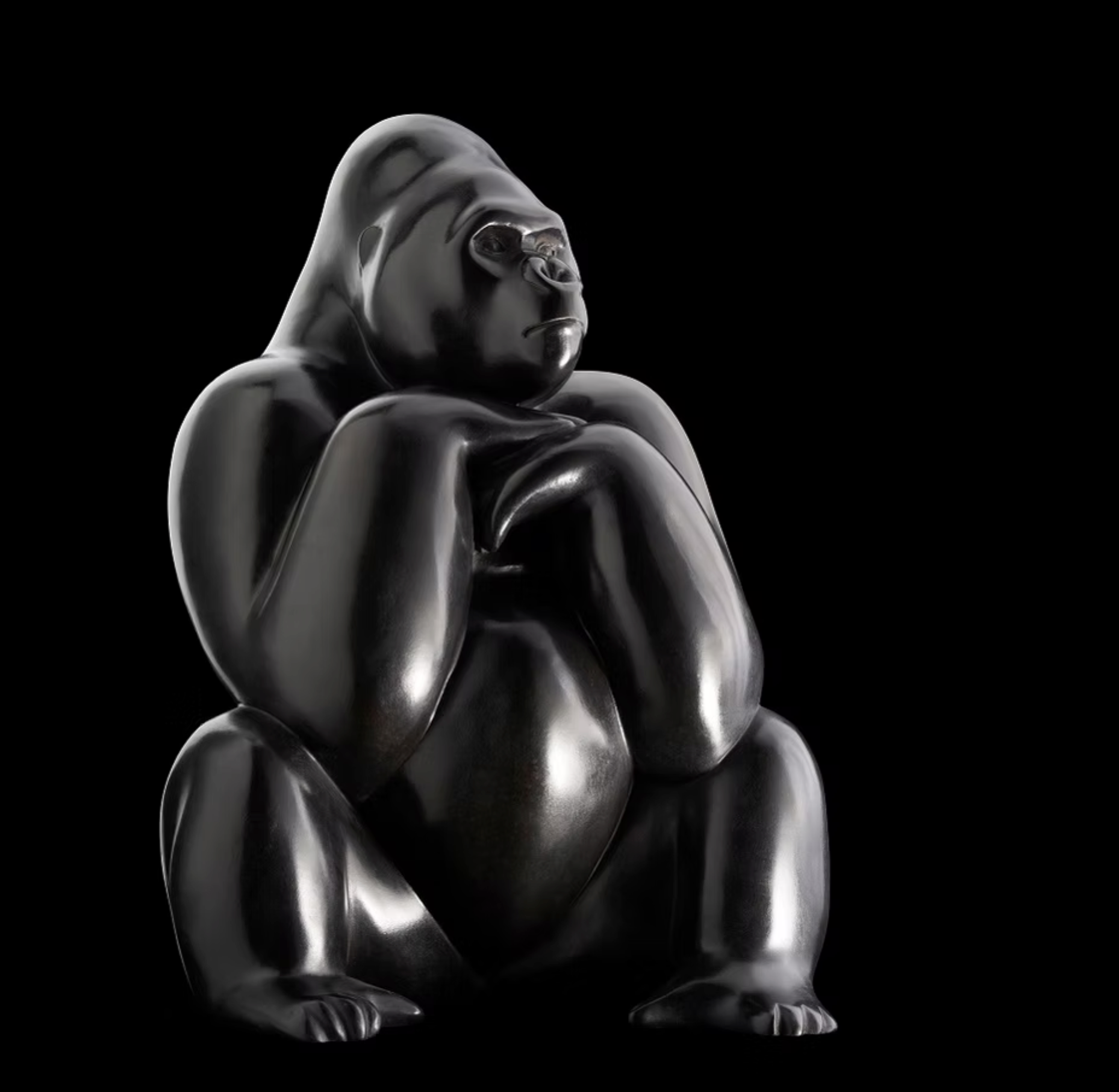 Patriarch No. 2 | Le Patriarche n°2-Sculpture-Michel Bassompierre-Sorrel Sky Gallery