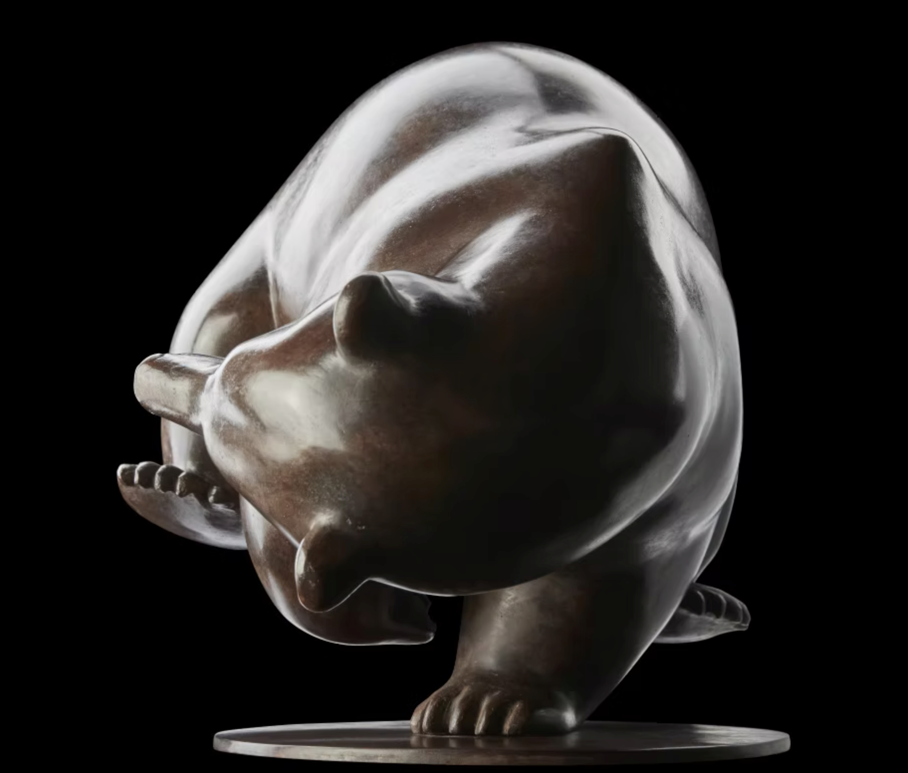 Pursued | 179 Le Poursuivi-Sculpture-Michel Bassompierre-Sorrel Sky Gallery