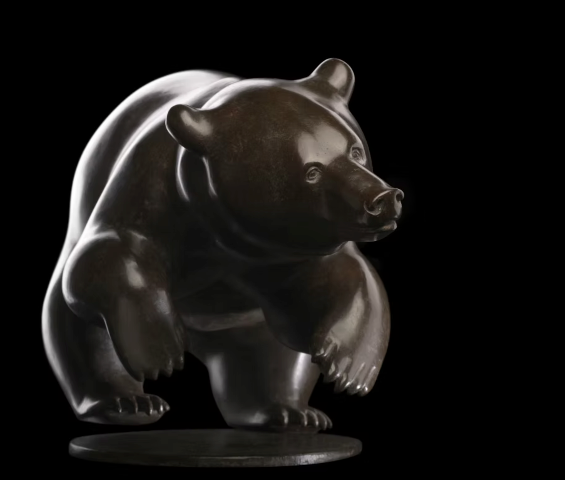 Pursuit | 010 La Poursuite-Sculpture-Michel Bassompierre-Sorrel Sky Gallery