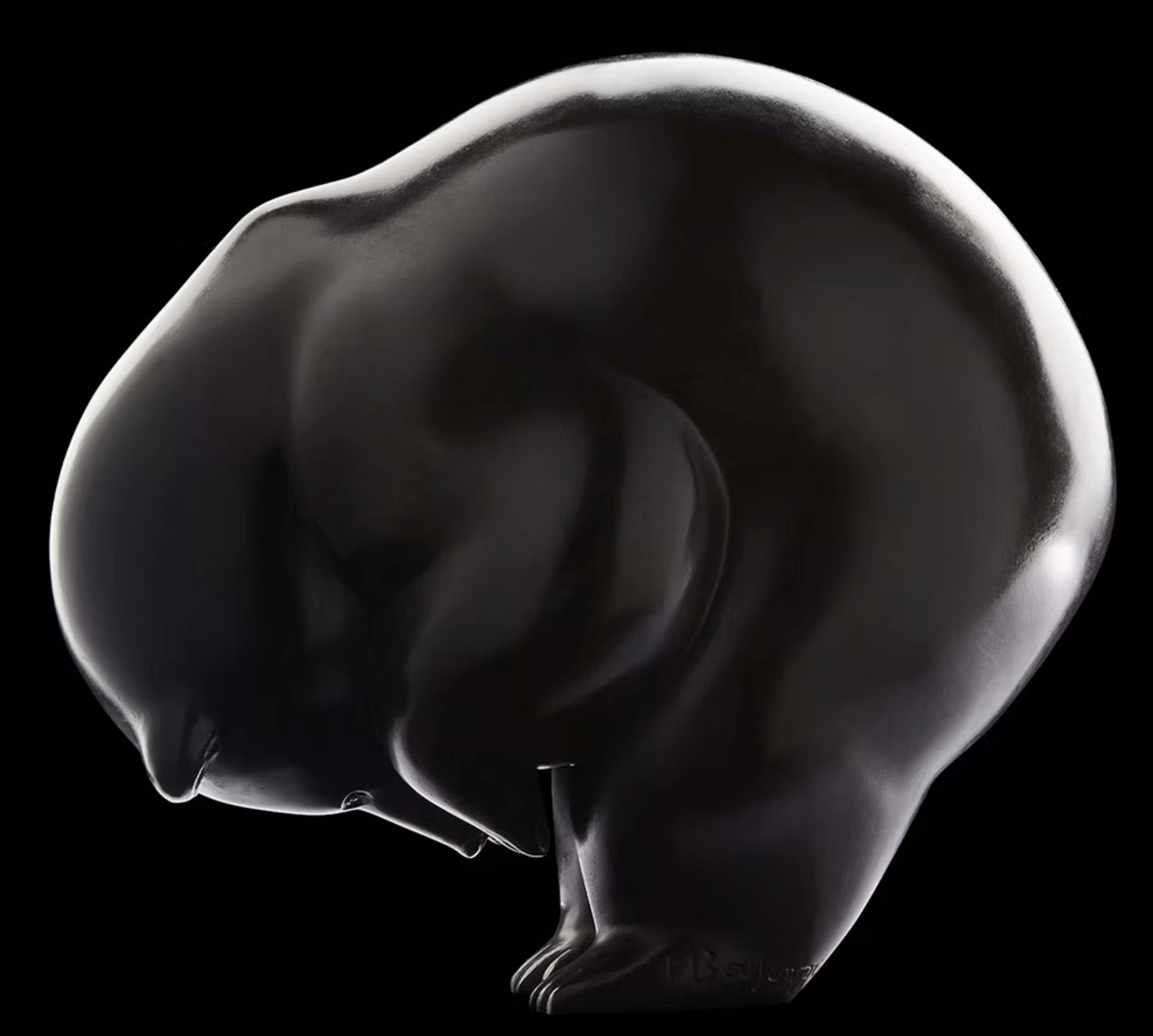 Vole No. 1 | Le Campagnol n°1-Sculpture-Michel Bassompierre-Sorrel Sky Gallery