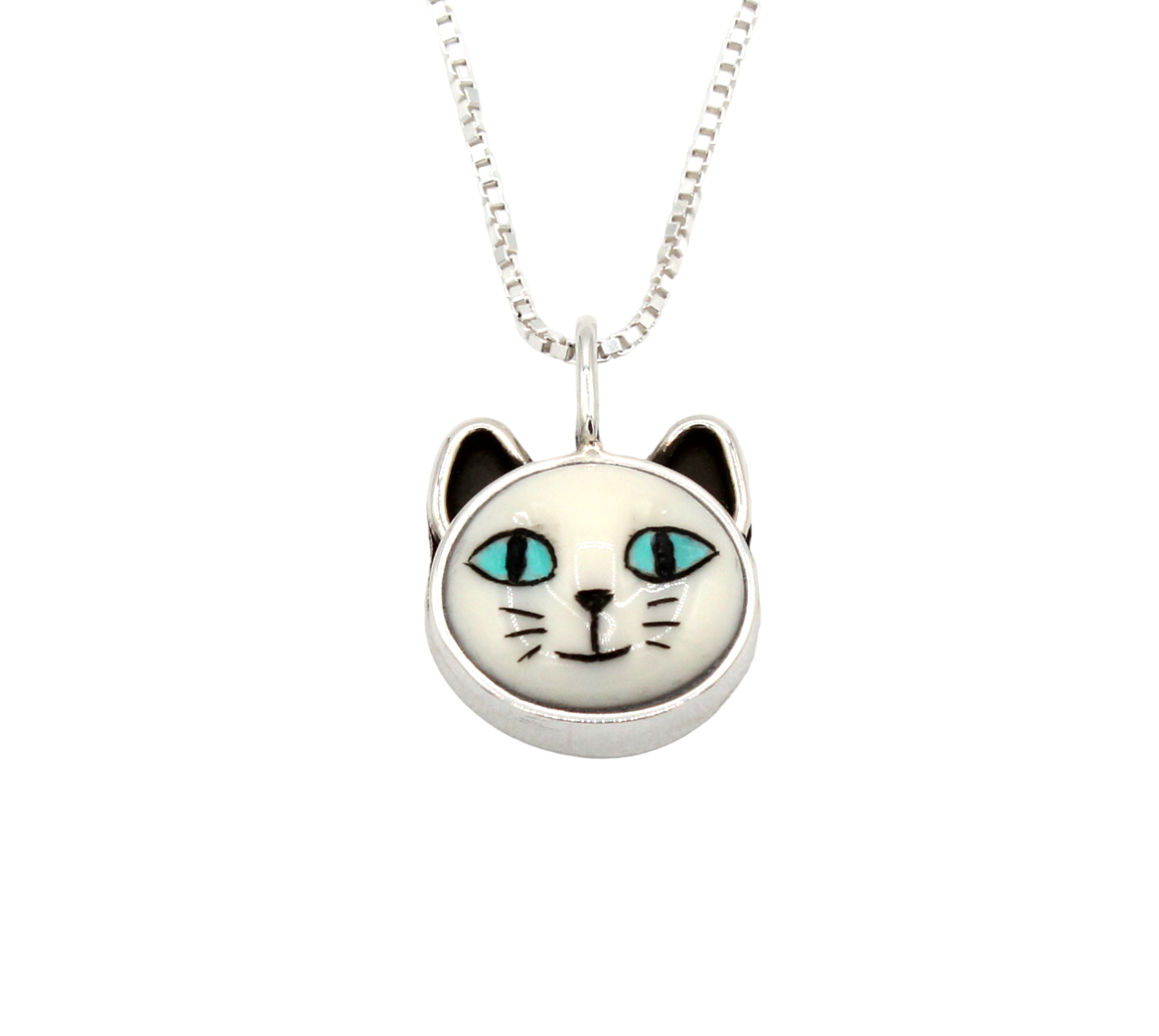 Cat Pendant-Jewelry-Michelle Tapia-Sorrel Sky Gallery