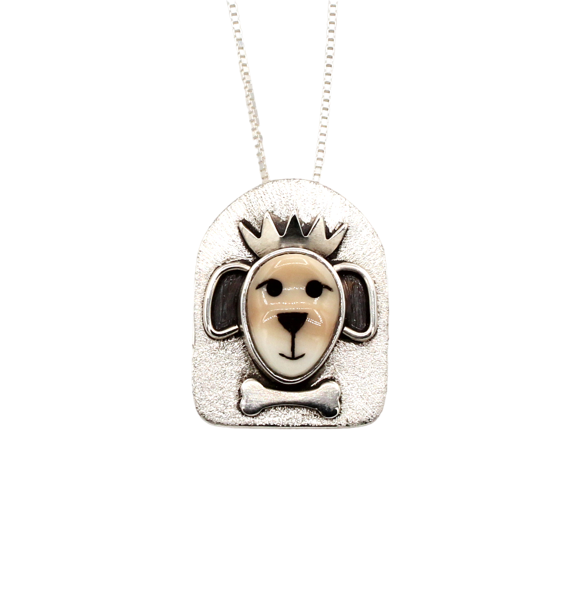 Dog/Bone Pendant-Jewelry-Michelle Tapia-Sorrel Sky Gallery