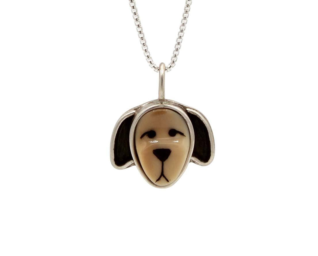 Floppy Dog Pendant-Jewelry-Michelle Tapia-Sorrel Sky Gallery