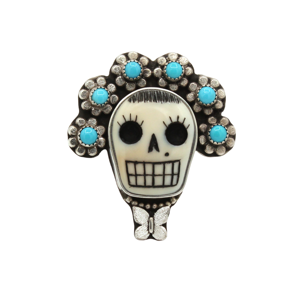 La Muerta Bonita Ring-Jewelry-Michelle Tapia-Sorrel Sky Gallery