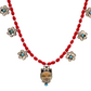 Large Cat Necklace with Bamboo Coral Beads-Jewelry-Michelle Tapia-Sorrel Sky Gallery
