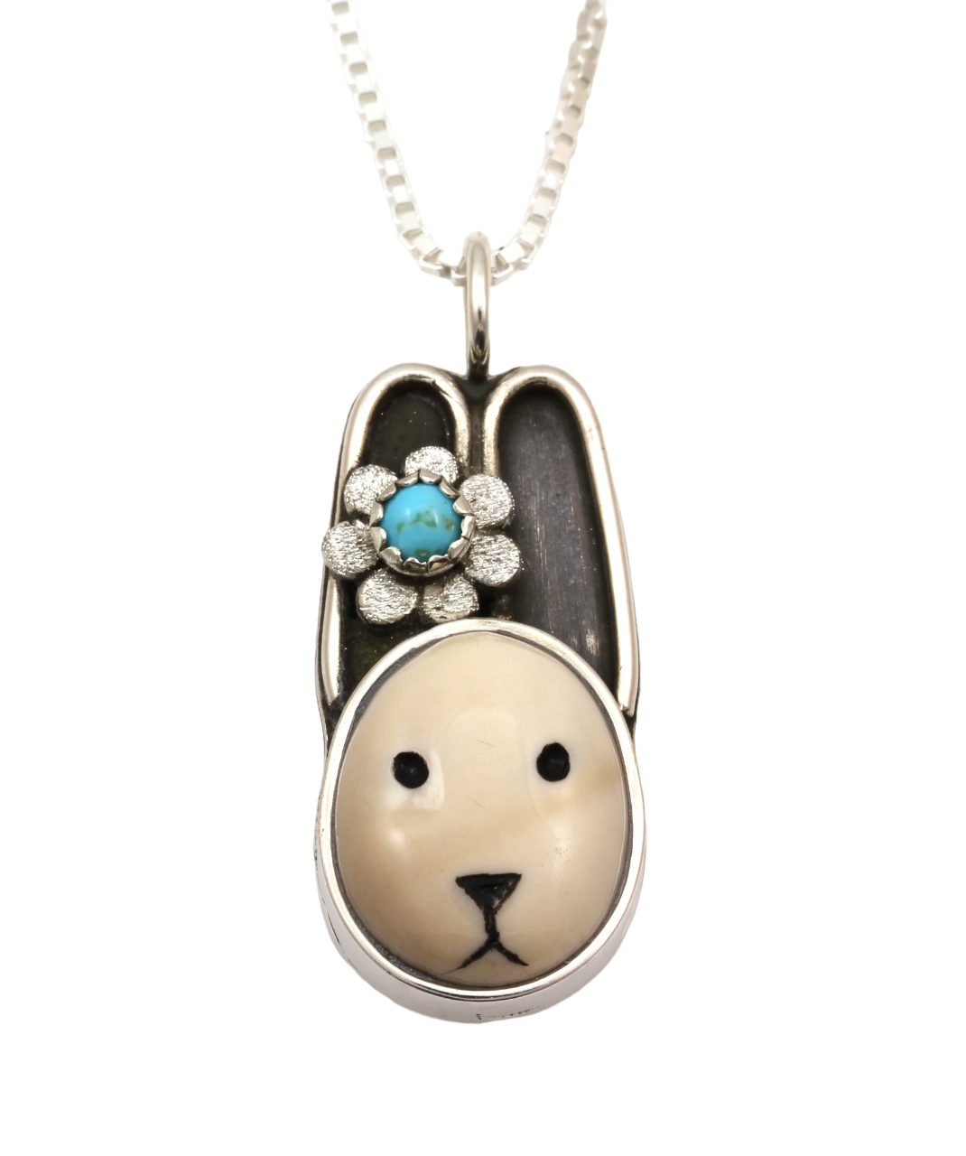 Medium Bunny Pendant-Jewelry-Michelle Tapia-Sorrel Sky Gallery