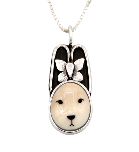 Medium Bunny Pendant-Jewelry-Michelle Tapia-Sorrel Sky Gallery