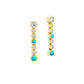 Morning Drop Tennis Earrings