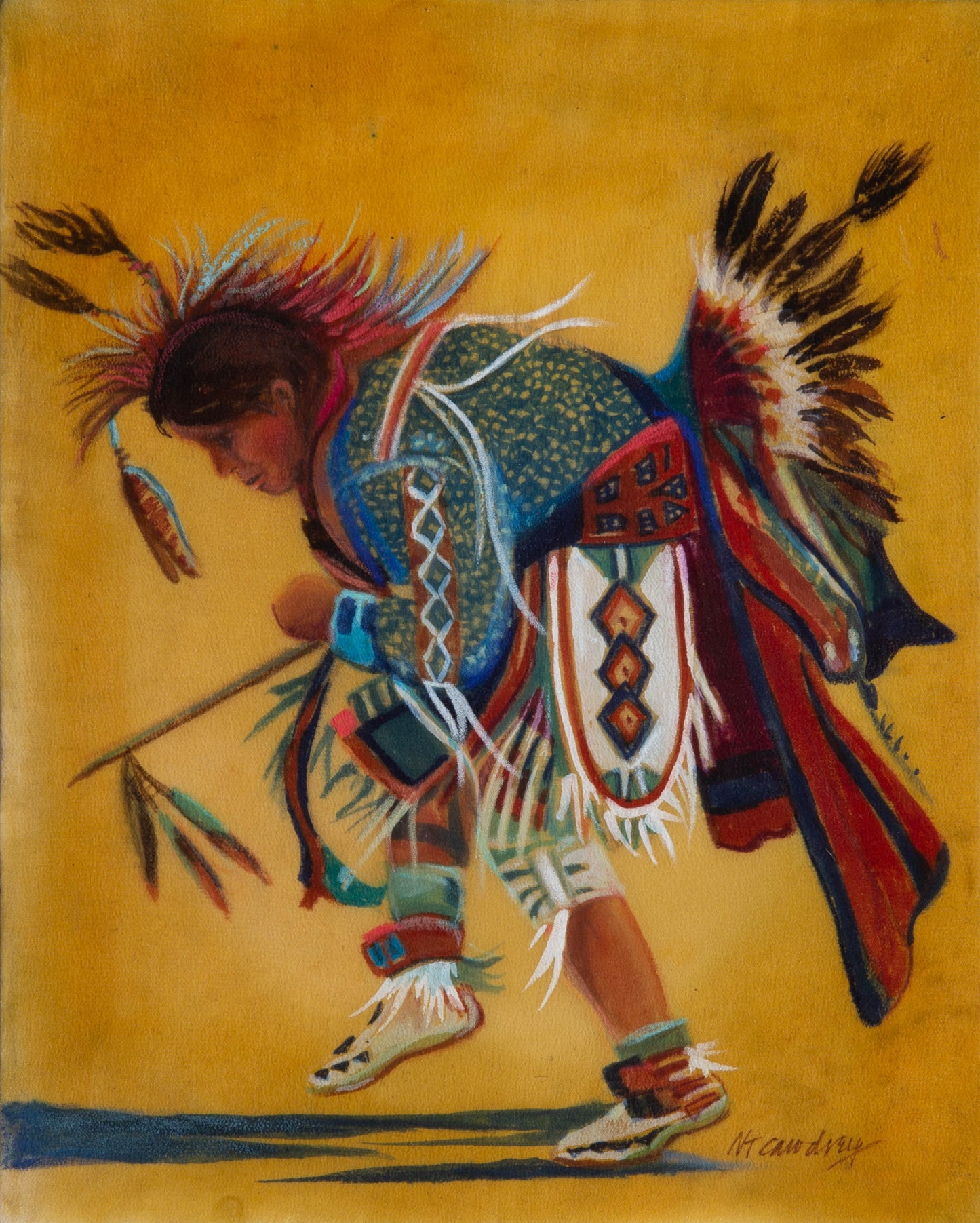 Dakota Dancer-Painting-Nancy Dunlop Cawdrey-Sorrel Sky Gallery