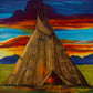 People of the Raven-Painting-Nancy Dunlop Cawdrey-Sorrel Sky Gallery