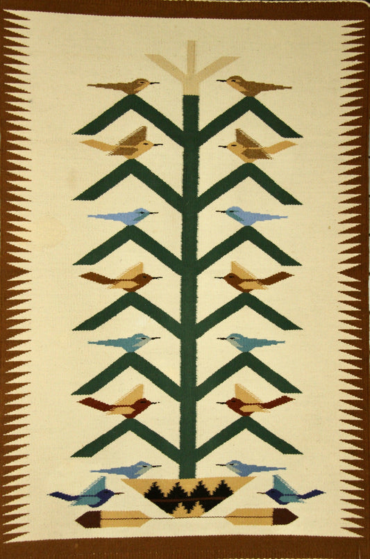 24.5" x 36.5" Pictorial Weaving-Weaving-Navajo Weaving-Sorrel Sky Gallery