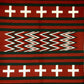30" x 34" Wearing Blanket / Revival-Weaving-Navajo Weaving-Sorrel Sky Gallery