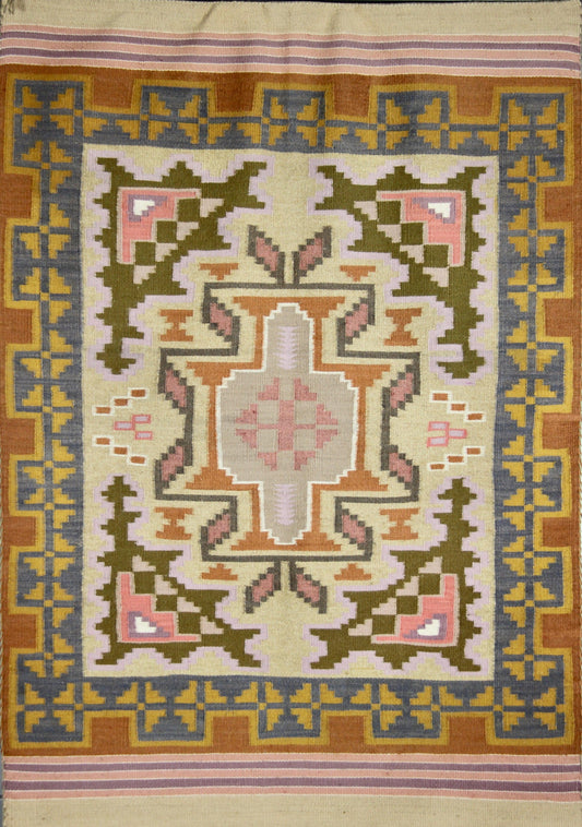 31" x 44" Burntwater-Weaving-Navajo Weaving-Sorrel Sky Gallery