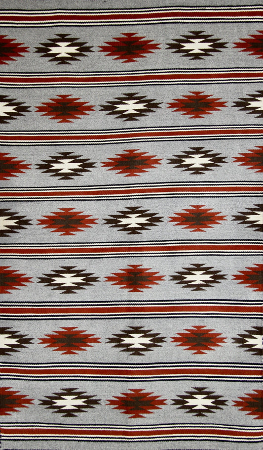 35" x 59" Chinle by Bertha Harvey-Weaving-Navajo Weaving-Sorrel Sky Gallery