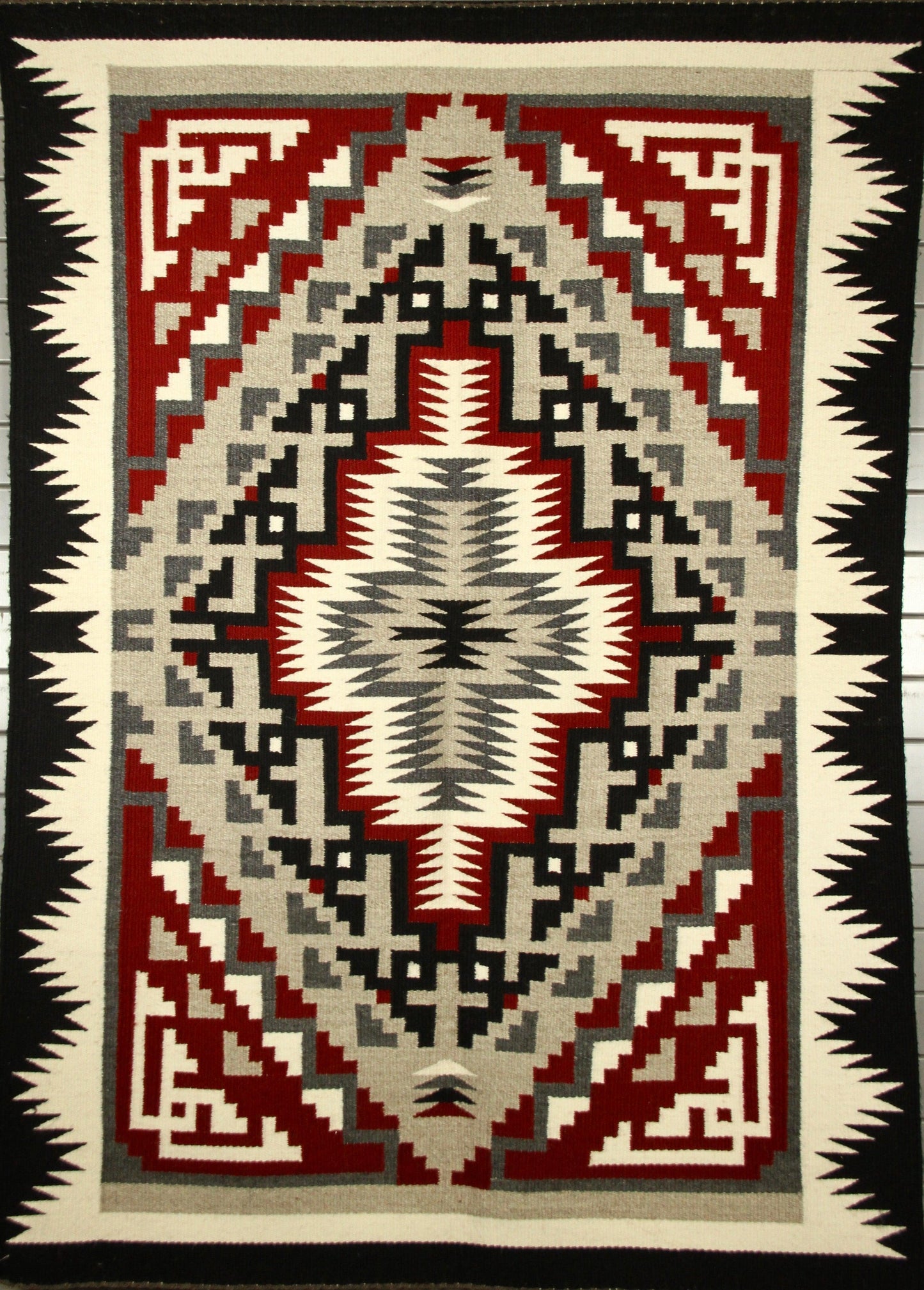 40" x 55 1/2" Ganado-Weaving-Navajo Weaving-Sorrel Sky Gallery