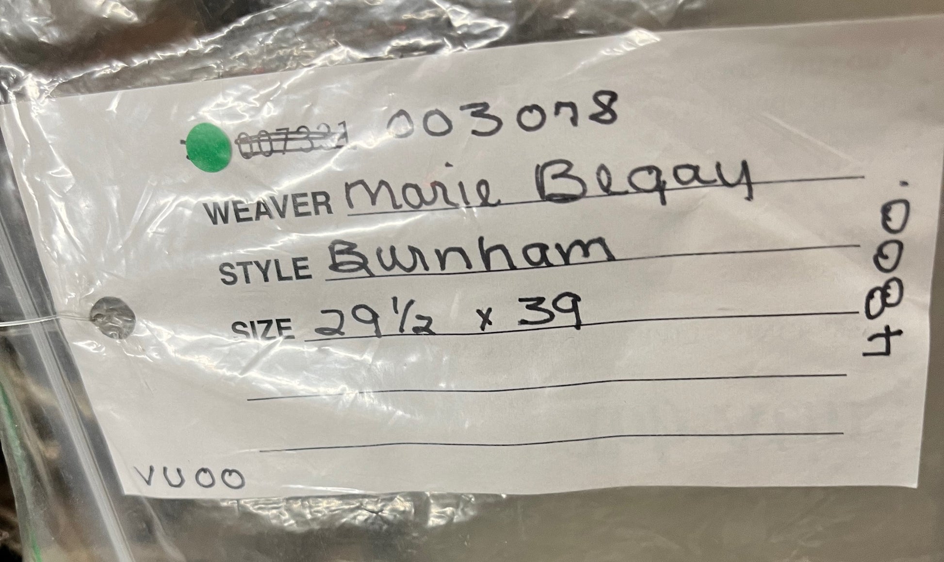 Burnham Style Weaving - Marie Begay-Weaving-Navajo Weaving-Sorrel Sky Gallery