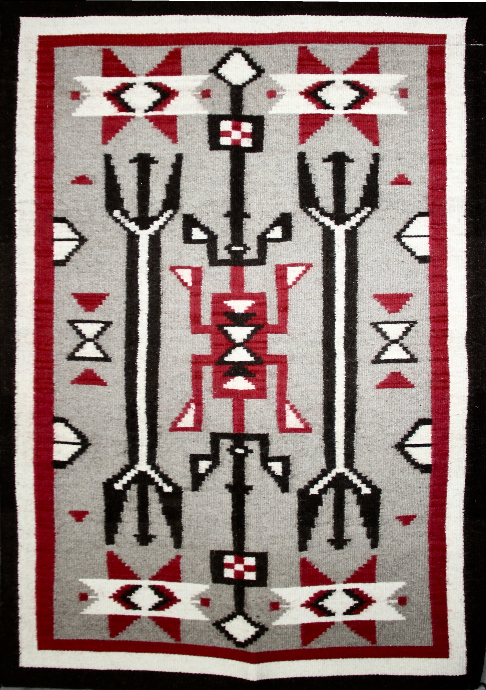 Crystal Recreation 40" x 60"-Weaving-Navajo Weaving-Sorrel Sky Gallery