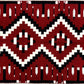 Ganado with Feathers. 50" x 25"-Weaving-Navajo Weaving-Sorrel Sky Gallery