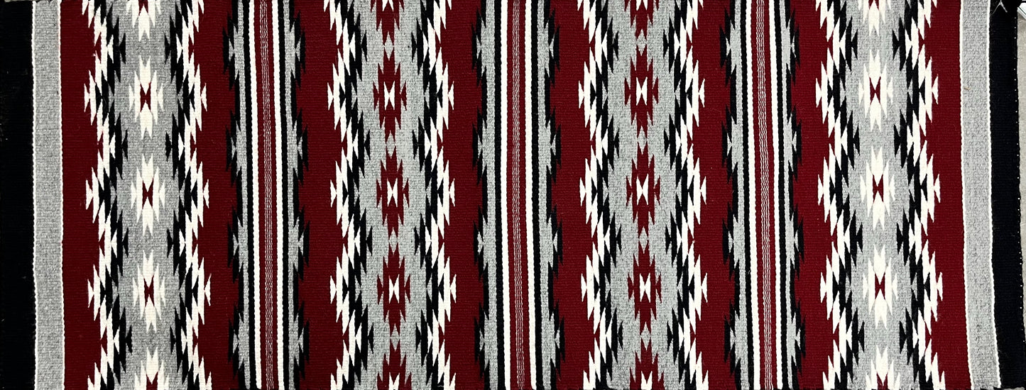 Runner Rug 50.5" x 19.5"-Weaving-Navajo Weaving-Sorrel Sky Gallery