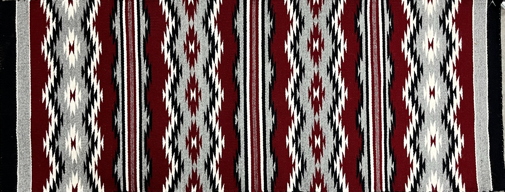 Runner Rug 50.5" x 19.5"-Weaving-Navajo Weaving-Sorrel Sky Gallery