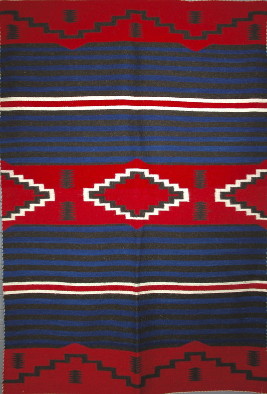 Transitional 47" x 68"-Weaving-Navajo Weaving-Sorrel Sky Gallery