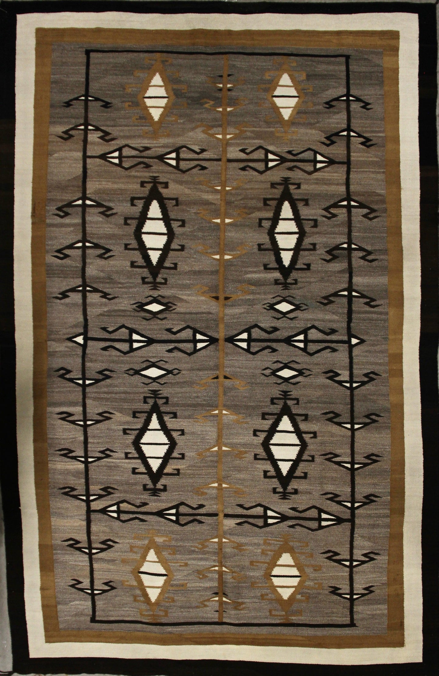 Two Grey Hills 1920s-Weaving-Navajo Weaving-Sorrel Sky Gallery