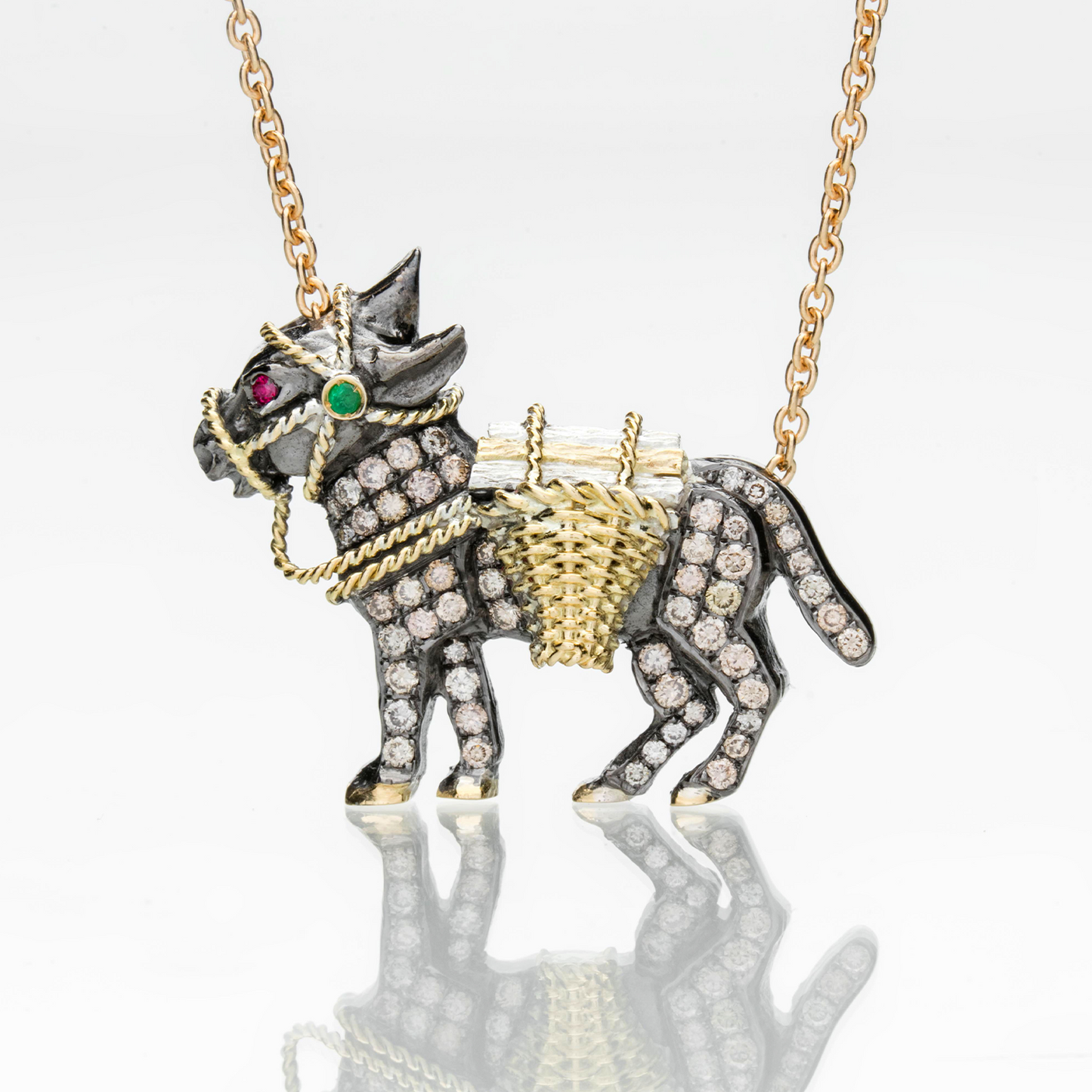 El Burro Necklace-Jewelry-Nayla Shami-Sorrel Sky Gallery