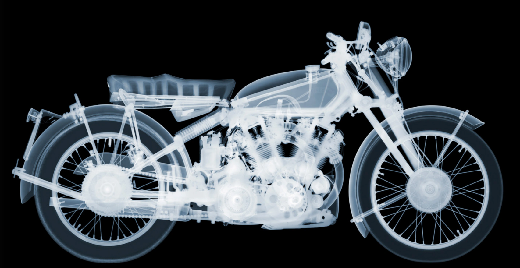 1953 Series C Vincent Blackshadow-Photographic Print-Nick Veasey-Sorrel Sky Gallery