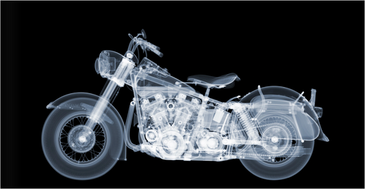 1962 Harley Davidson Duo Glide-Photographic Print-Nick Veasey-Sorrel Sky Gallery
